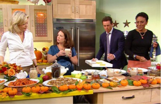 Steph cooking on GMA