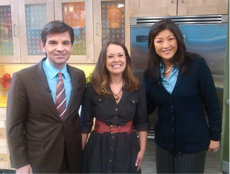 Steph on GMA with hosts